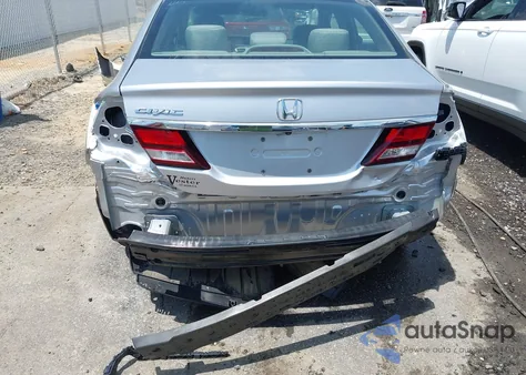 2015 Honda Civic Lx z USA, uszkodzony, nr VIN 19XFB2F58FE060742